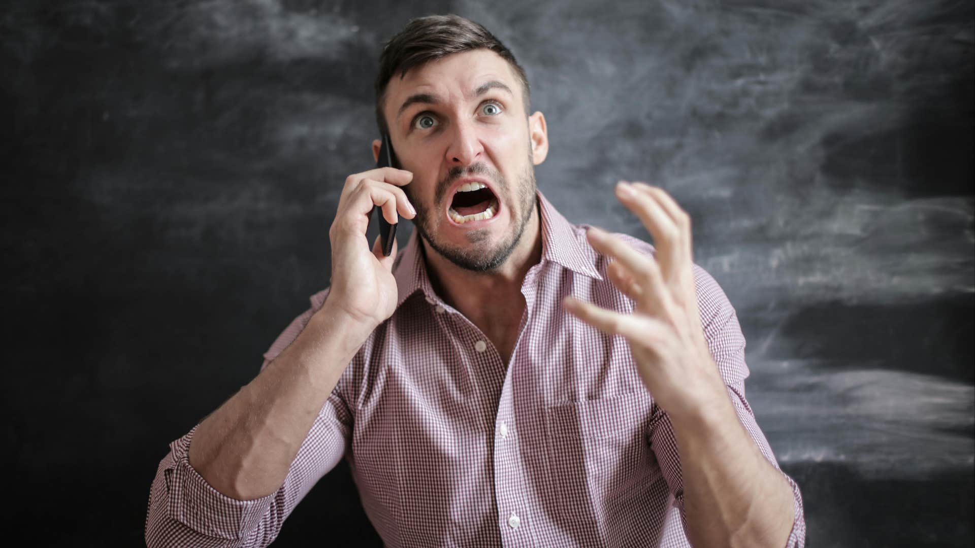 man who just got triggered