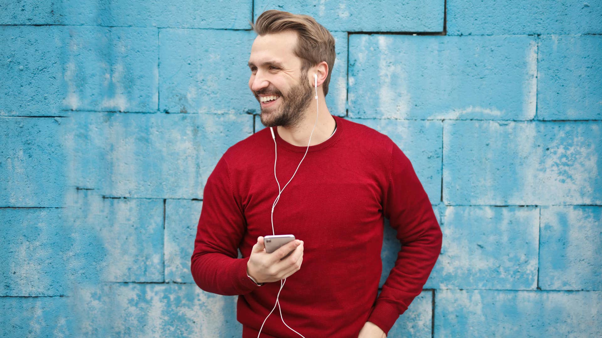 man practicing self growth