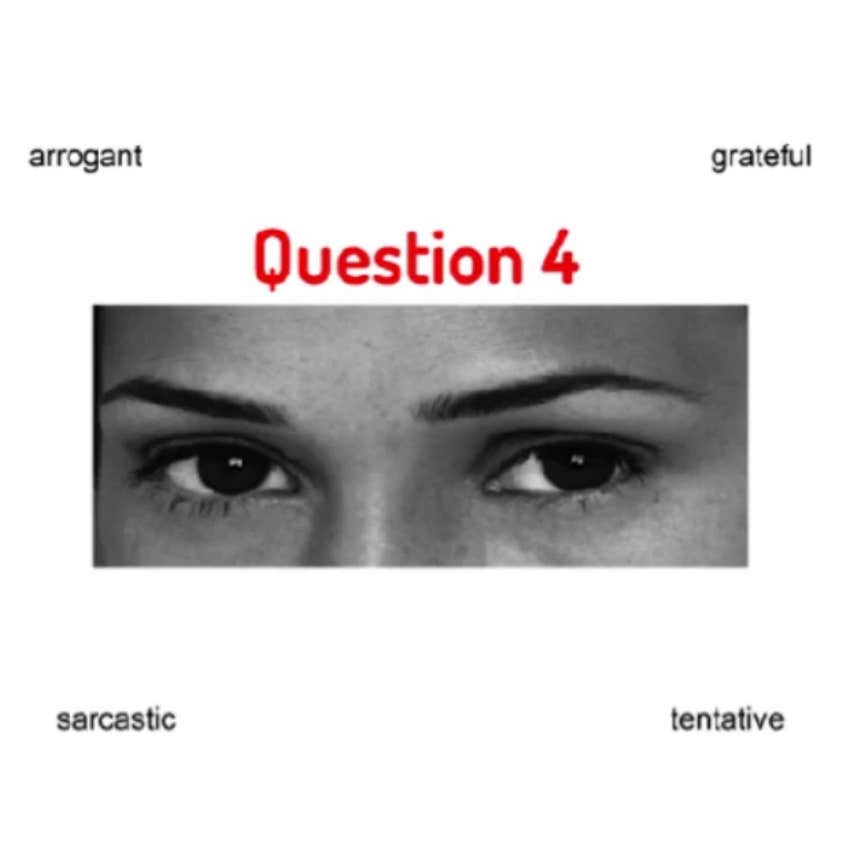 test see socially intelligent arrogant