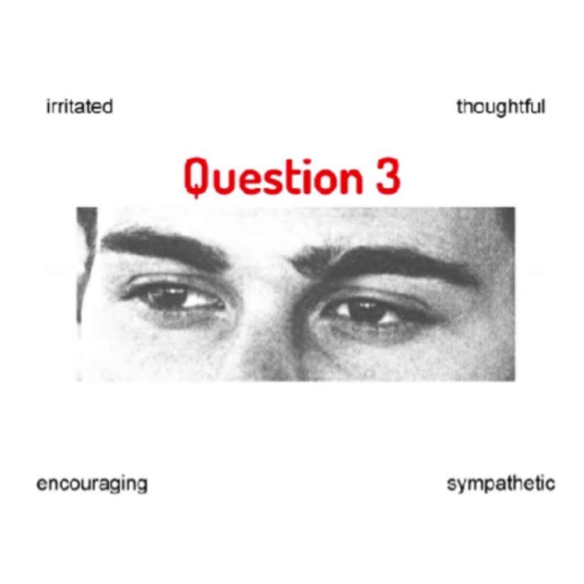 test see if socially intelligent irritated