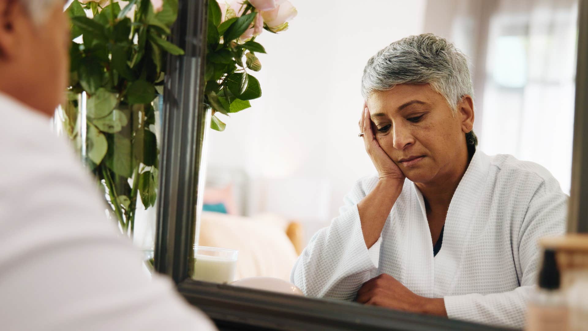 woman missing the security of a strong routine