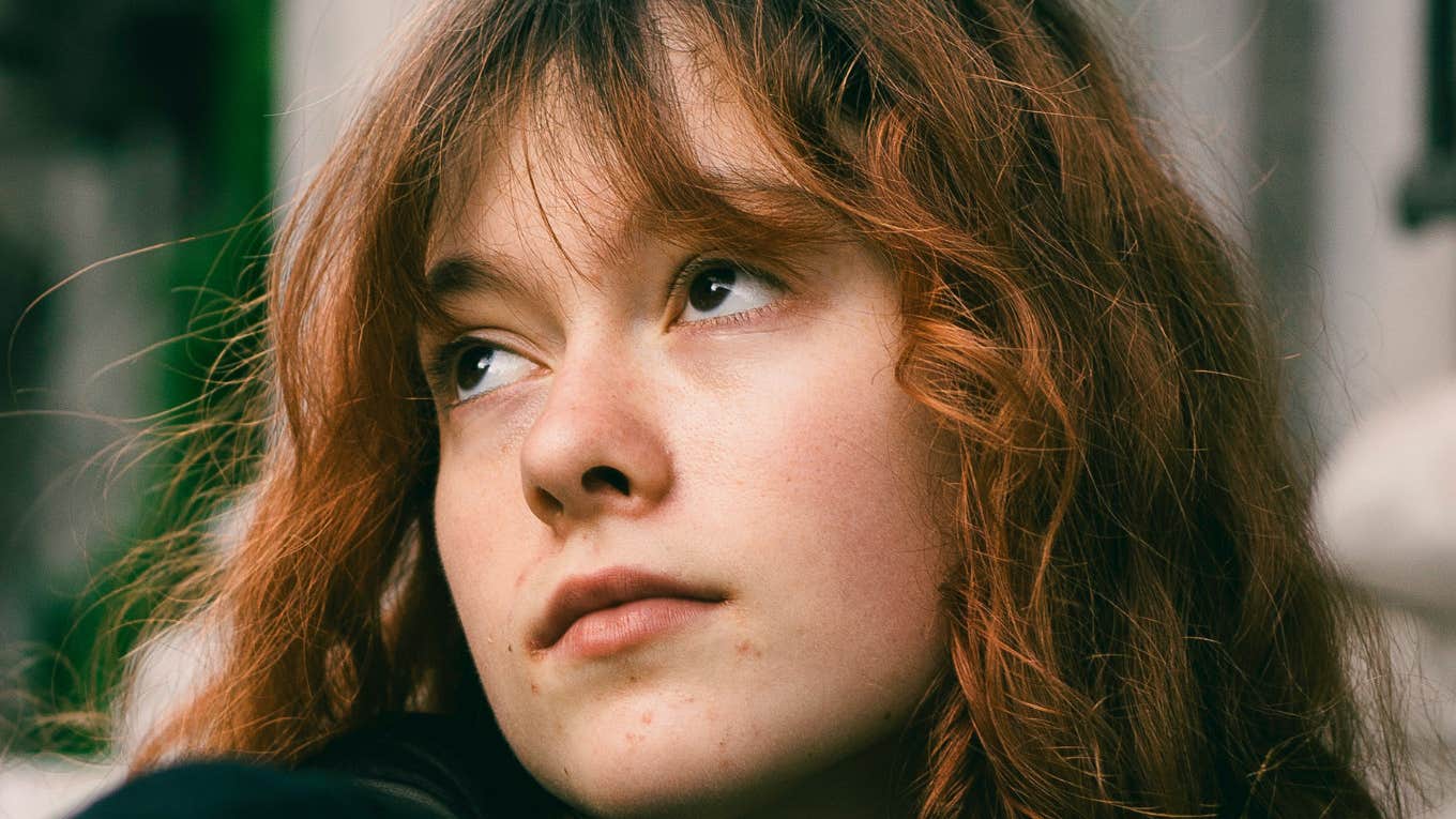 Person is exhausted around someone.