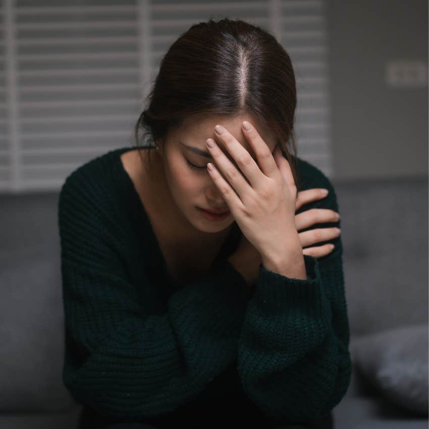 woman who has been slowly dumped as her partner is always gone