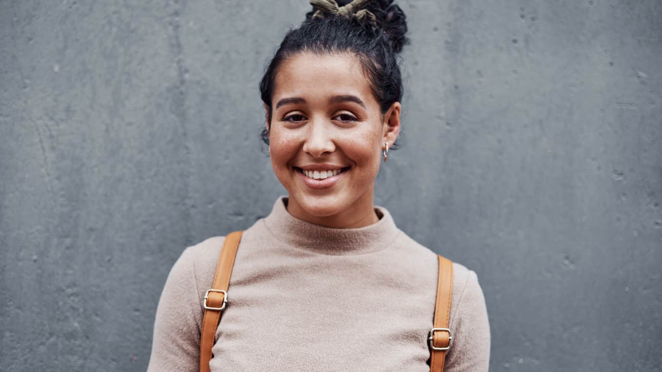 Woman who is a legitimate genius with her emotional skills 