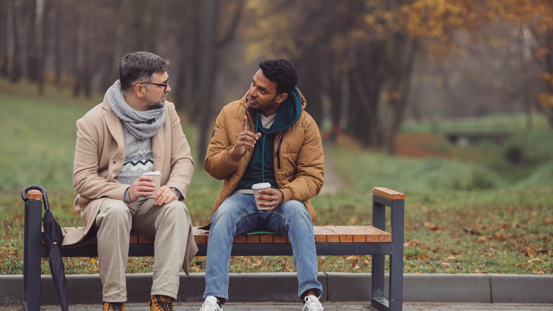 man who is confident as he is less likely to hurt man