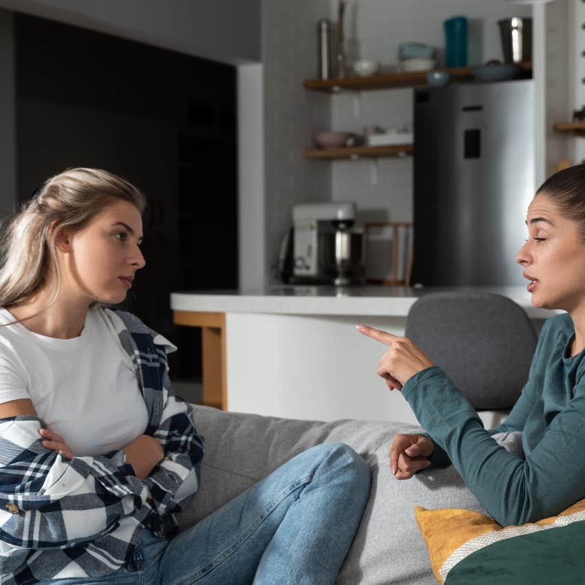 woman who should not be in other woman's inner circle as she is a bad friend