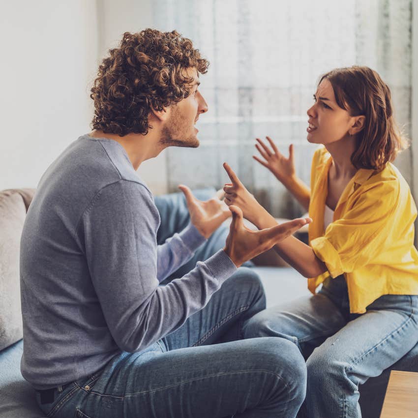 man who should never be in woman's inner circle as he has control issues