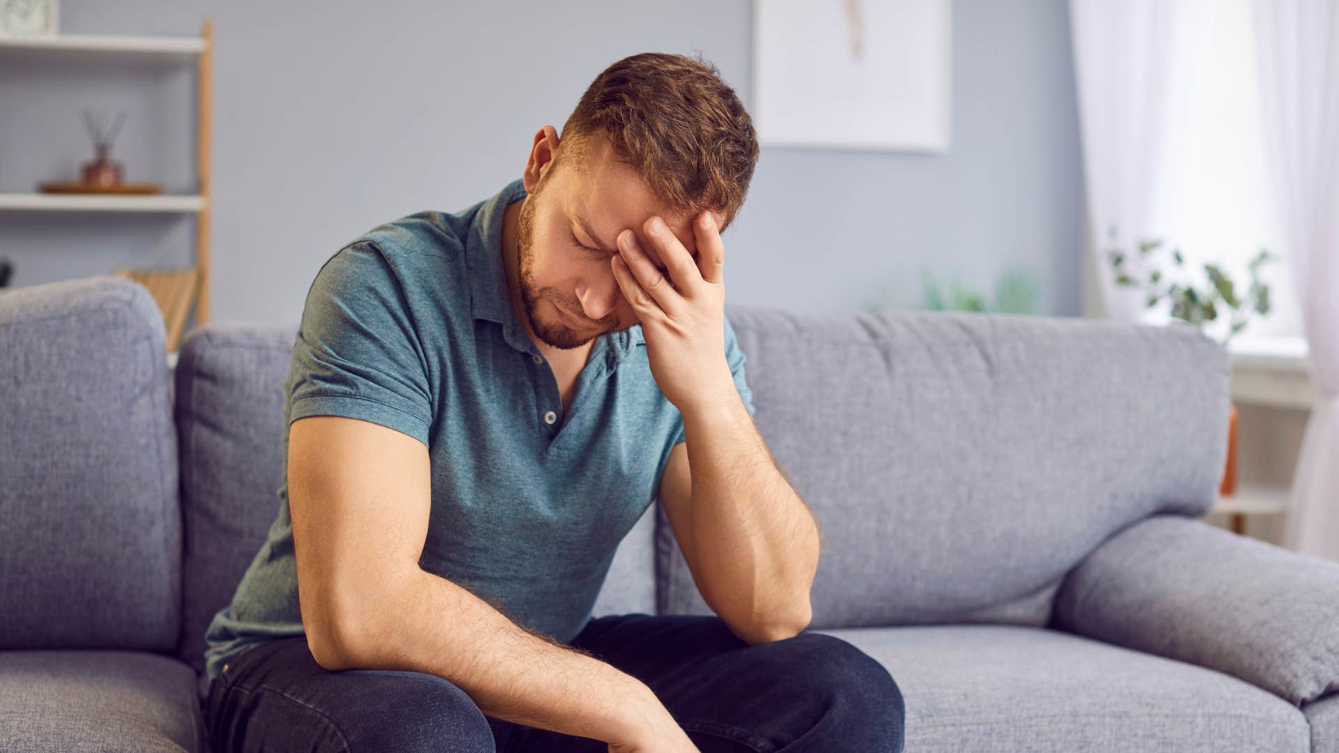 man using order to silence his inner thoughts