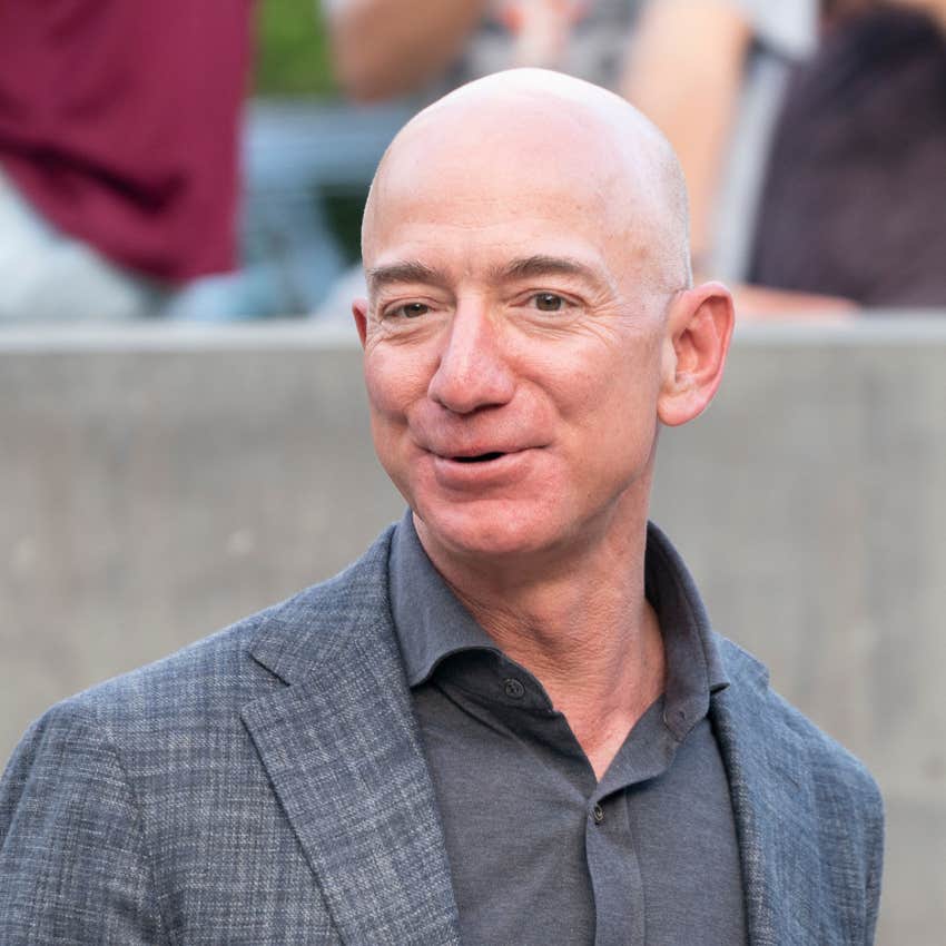 Jeff Bezos snake mouth