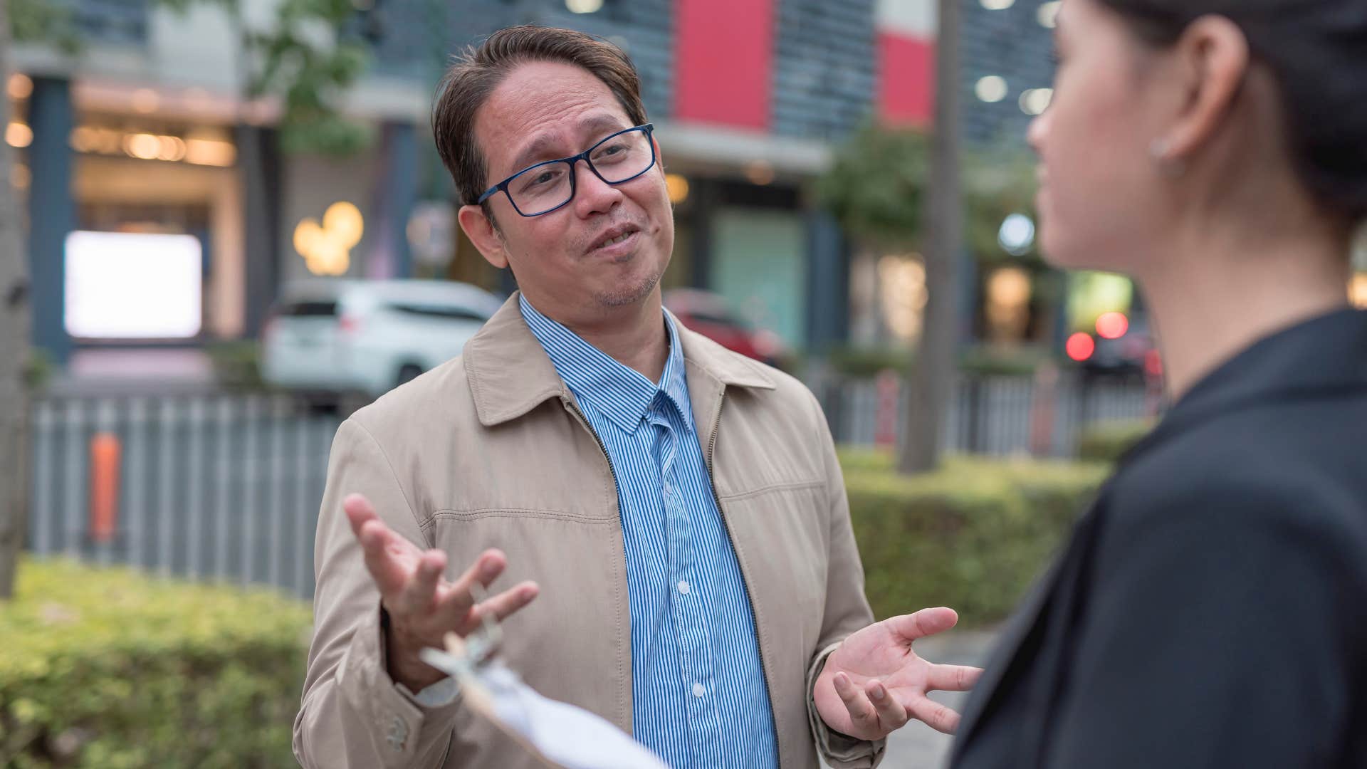 man who has a superman complex and must help everyone even if they don't ask