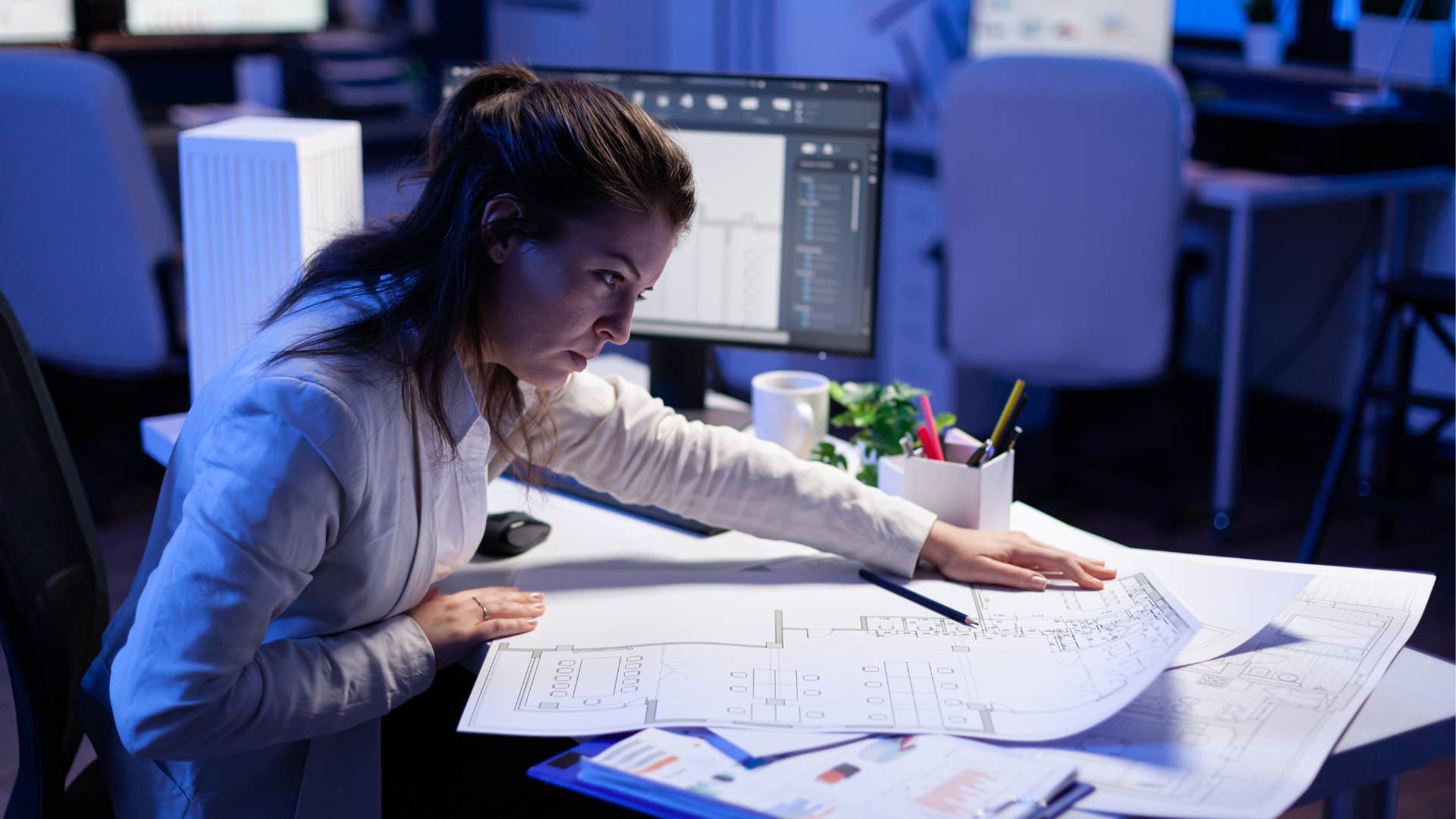 woman who has a superman complex as she strivers for perfection