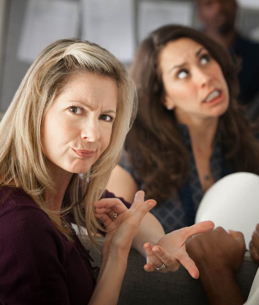 people who actually have social skills know these phrases are rude to say to someone who’s single picky Rude person thinks friend is too picky