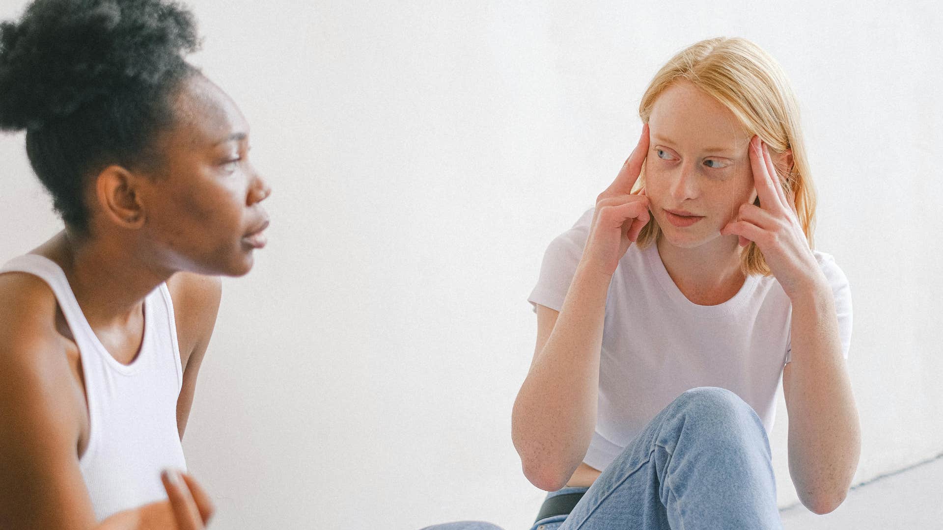 friend who is staying calm when theyre spiraling