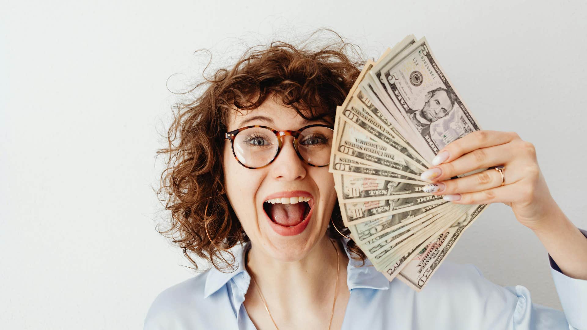 woman with bizarre luck