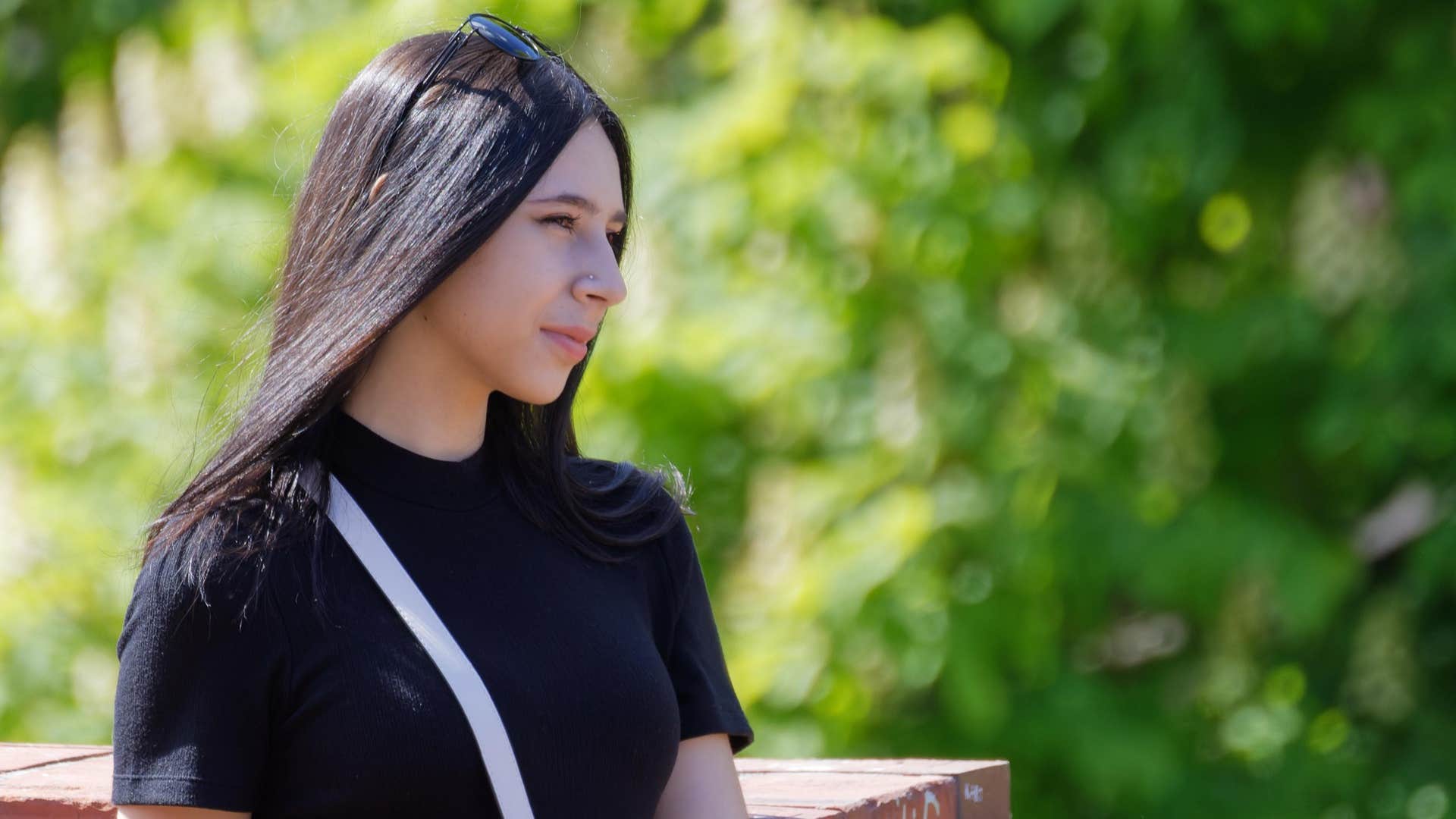 woman living in her head