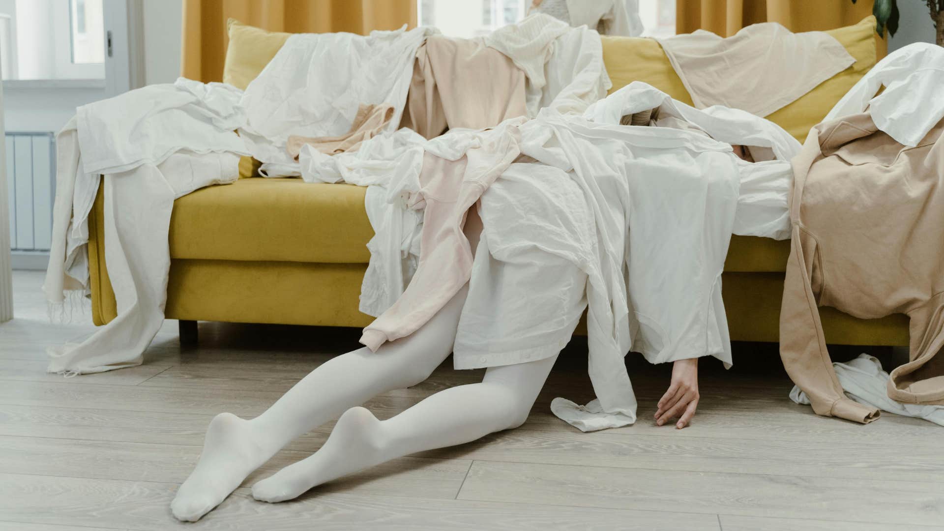 person procrastinating