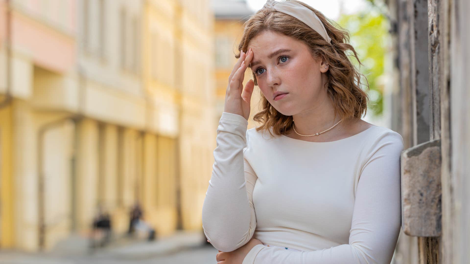 woman who's a planner looking annoyed
