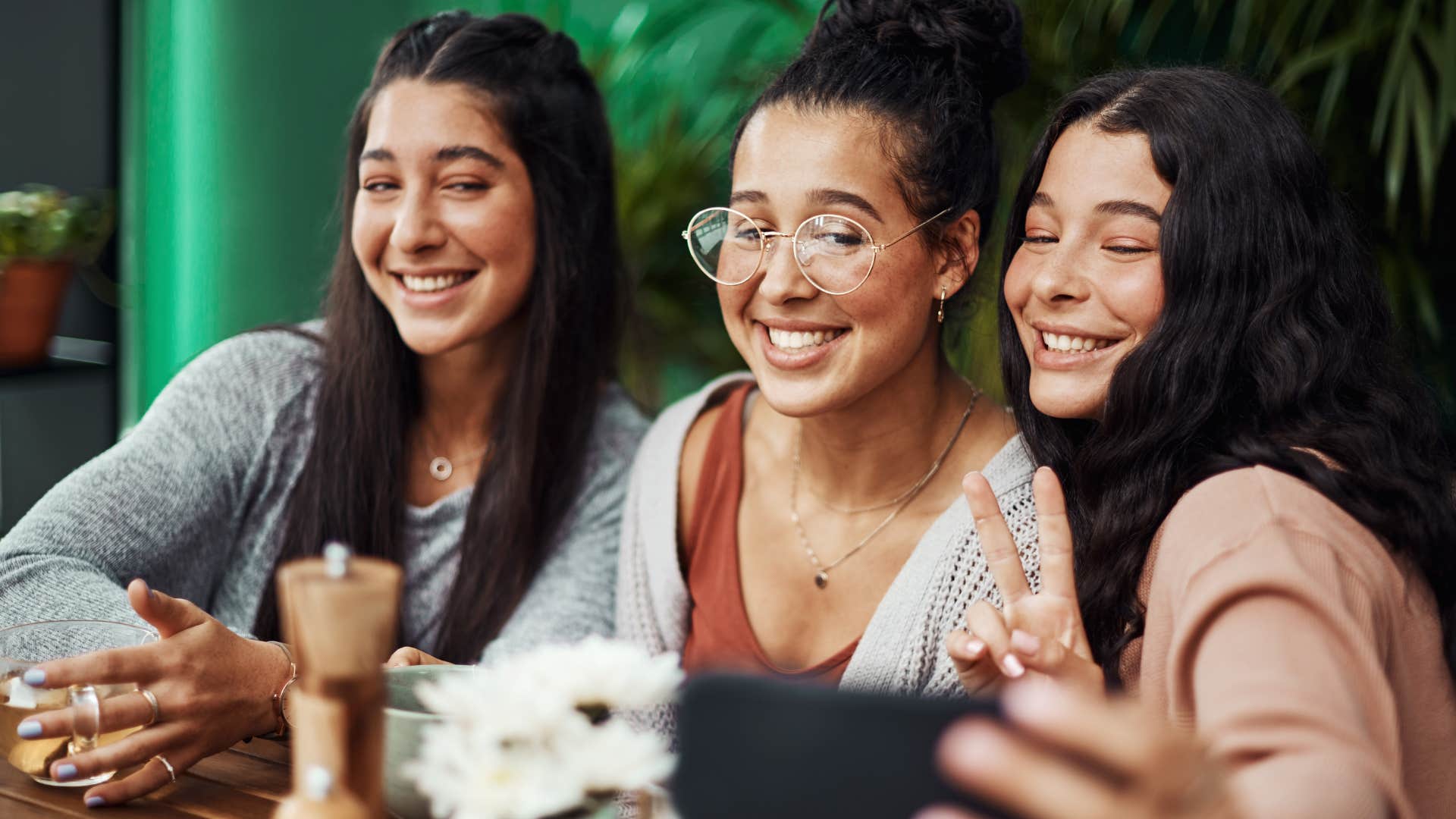 group of women prioritizing their peace with each other