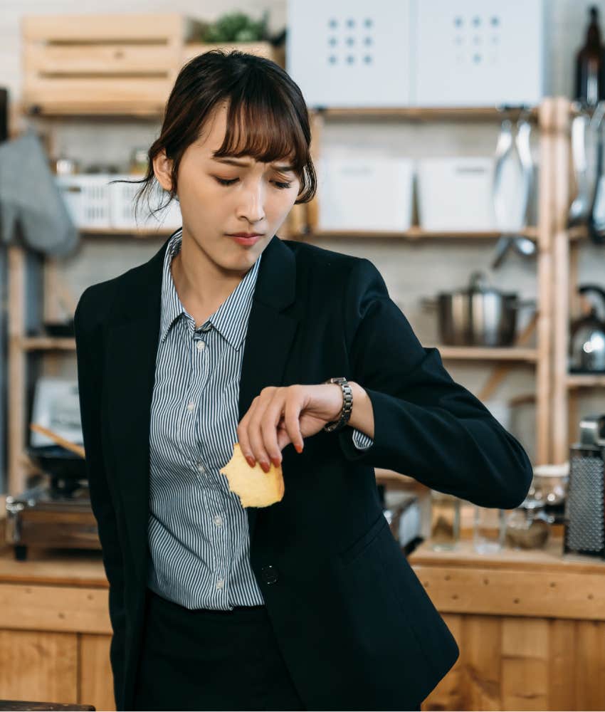 Person fighting depression has less time