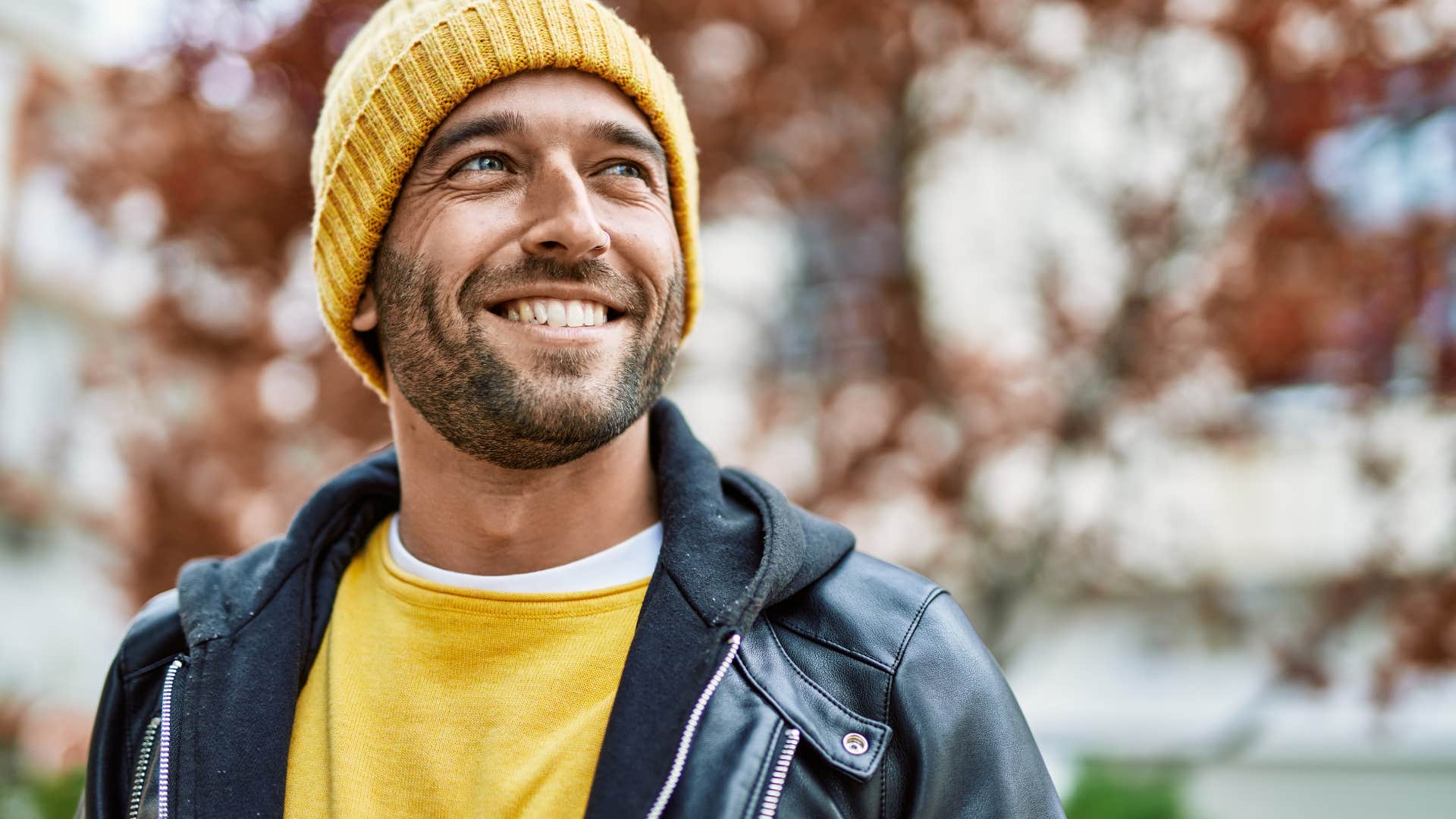 smiling confident man