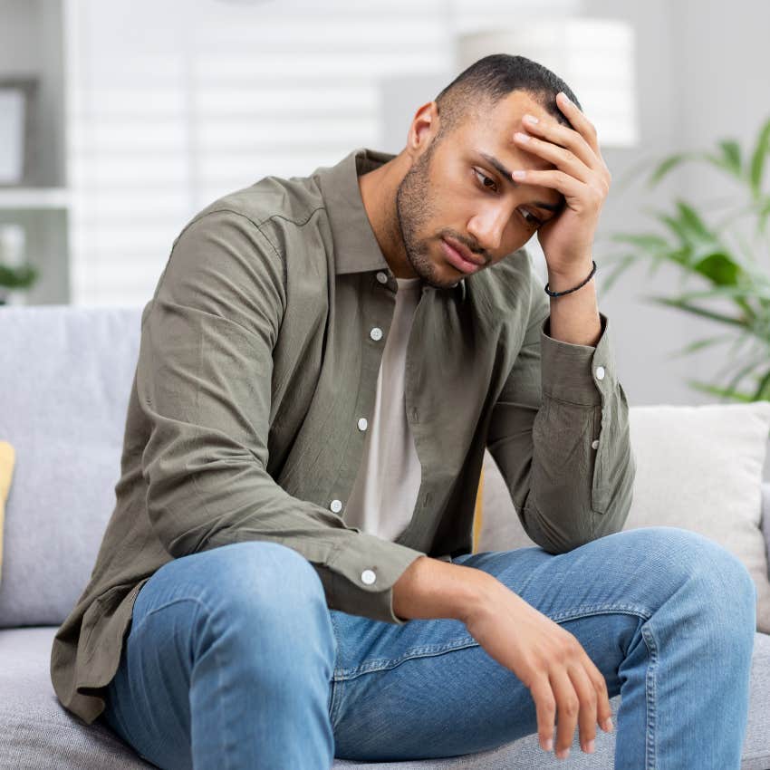 man who refuses to change due to deep-rooted fear that change is uncertain