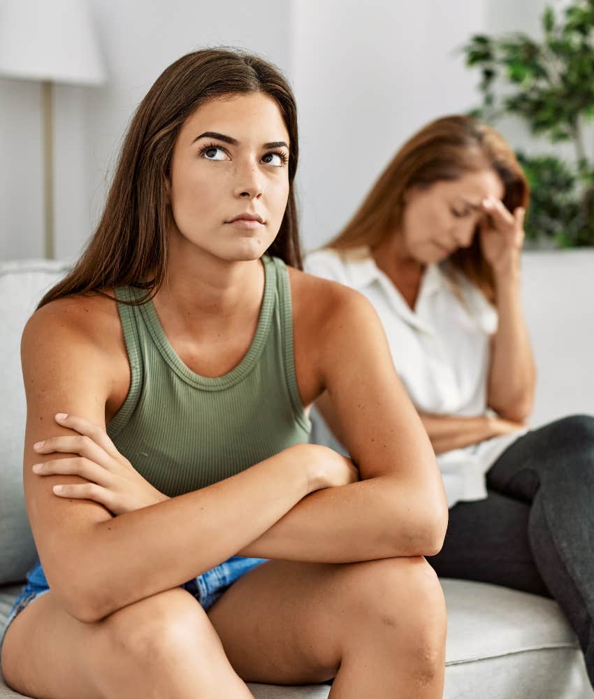 Person asks why they let someone else's drama affect her life