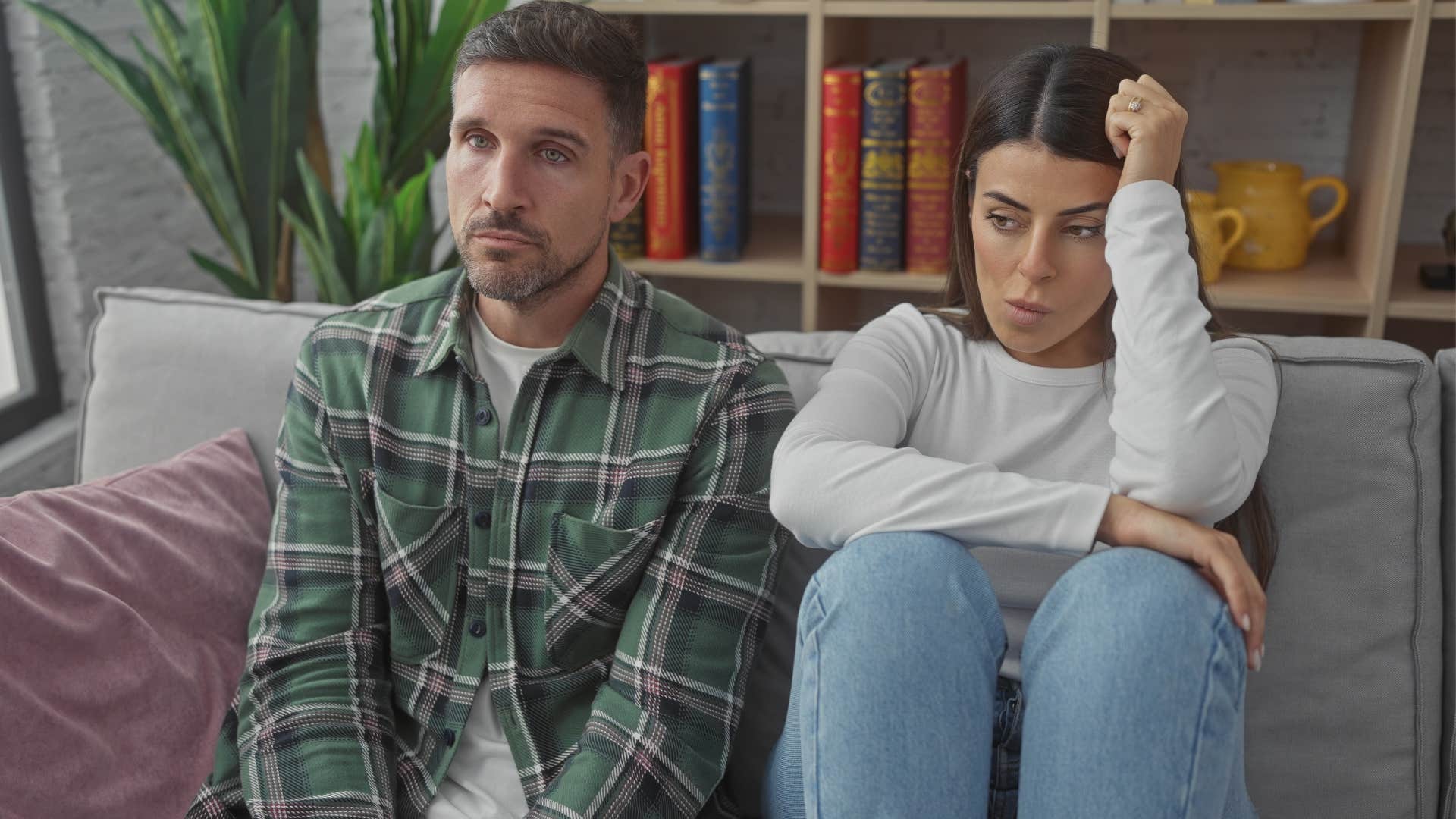 people who stay married out of habit instead of love usually never say these things to each other you're the reason I'm unhappy