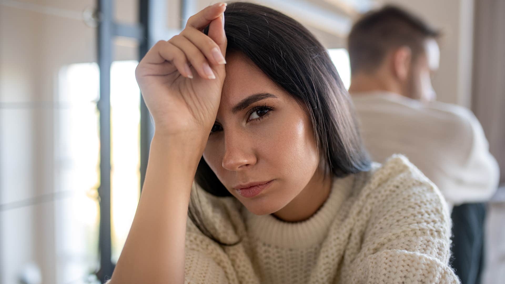 exhausted woman living on autopilot