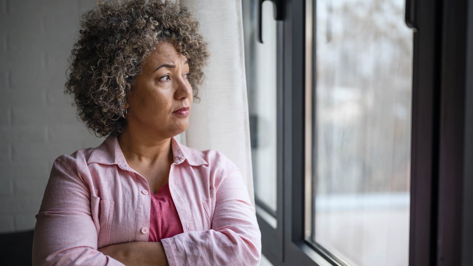 older woman who's healing on her own terms at home