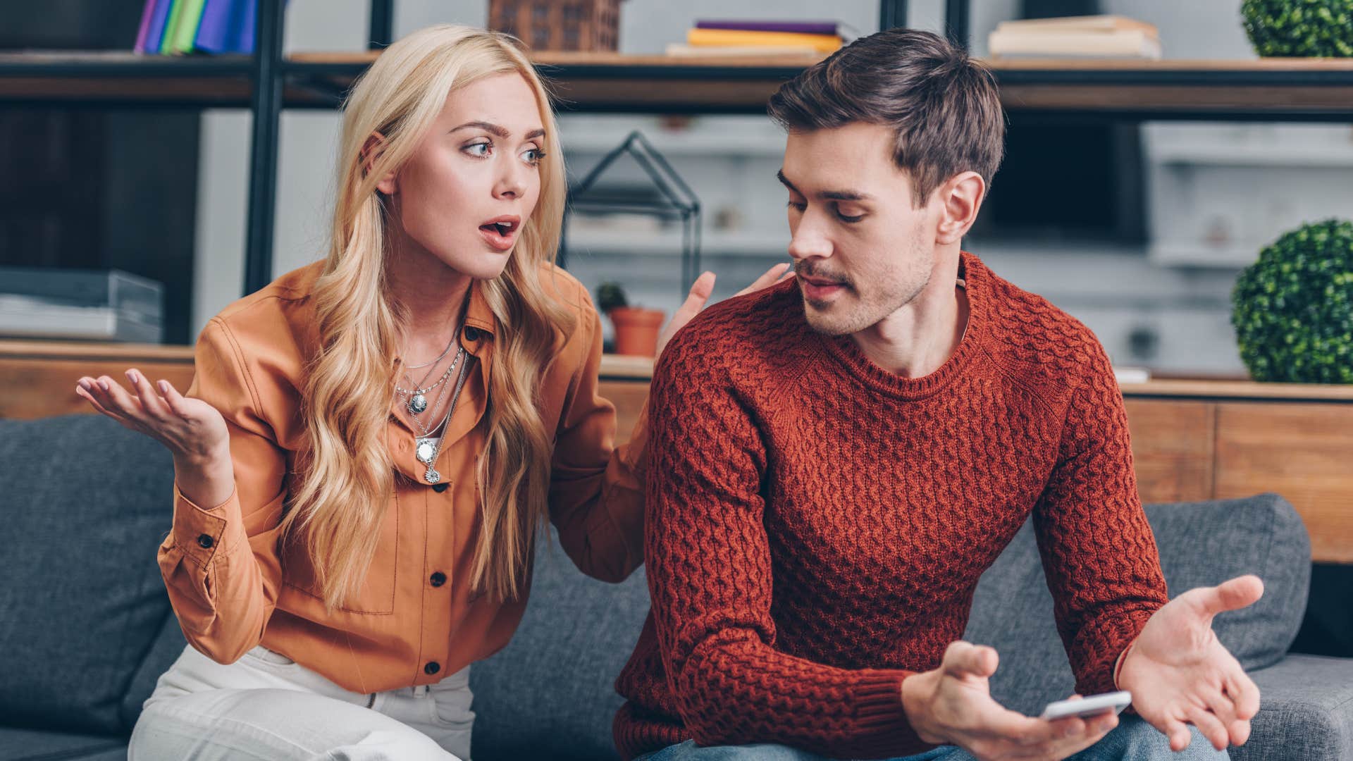 woman who is emotionally unstable as she remains in disrespectful relationships