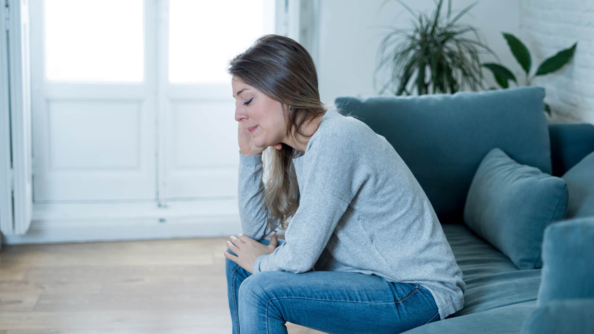 woman who has executive dysfunction as she has trouble controlling her emotions