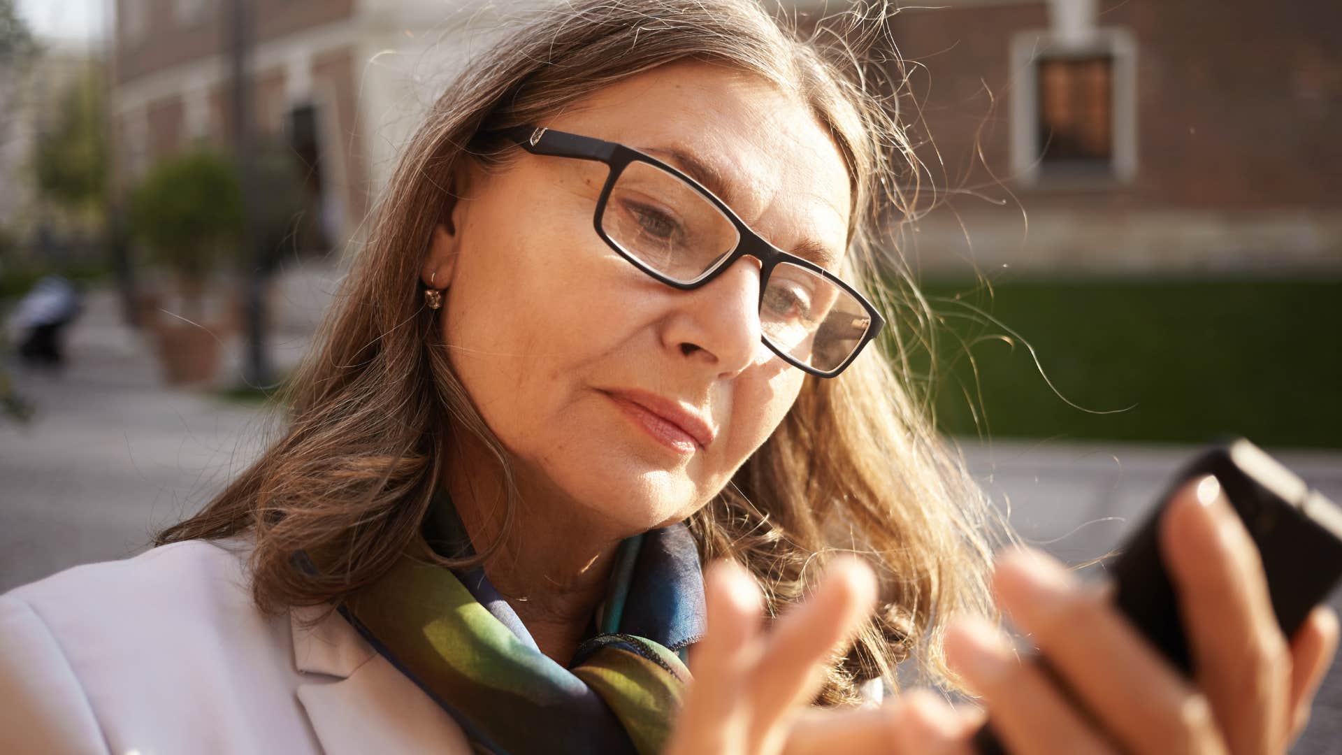 woman posting passive-aggressive rants on social media