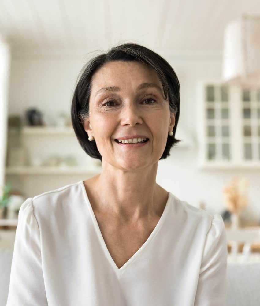 Complicated person holds inner peace