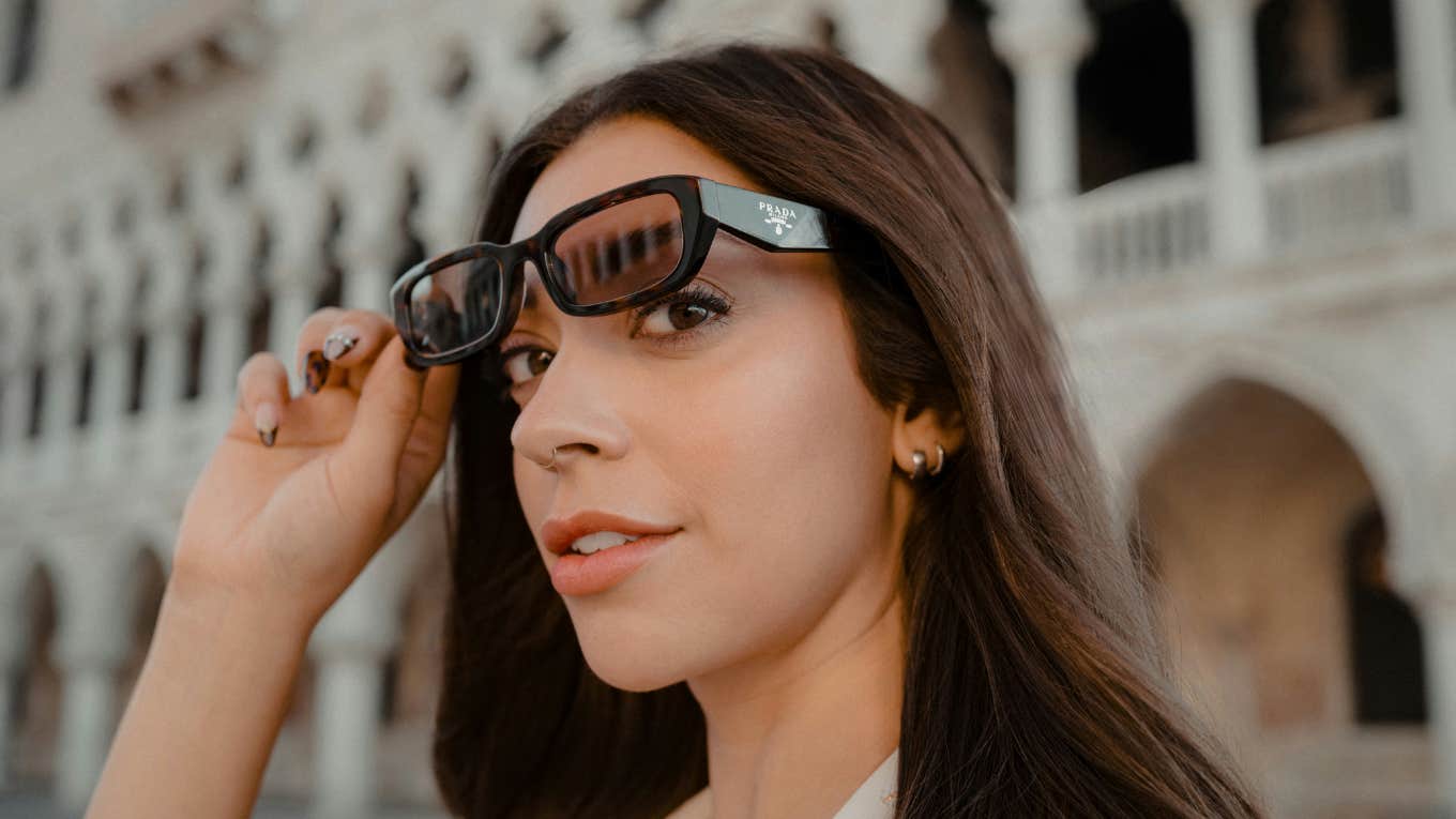 Woman is sharp and witty.