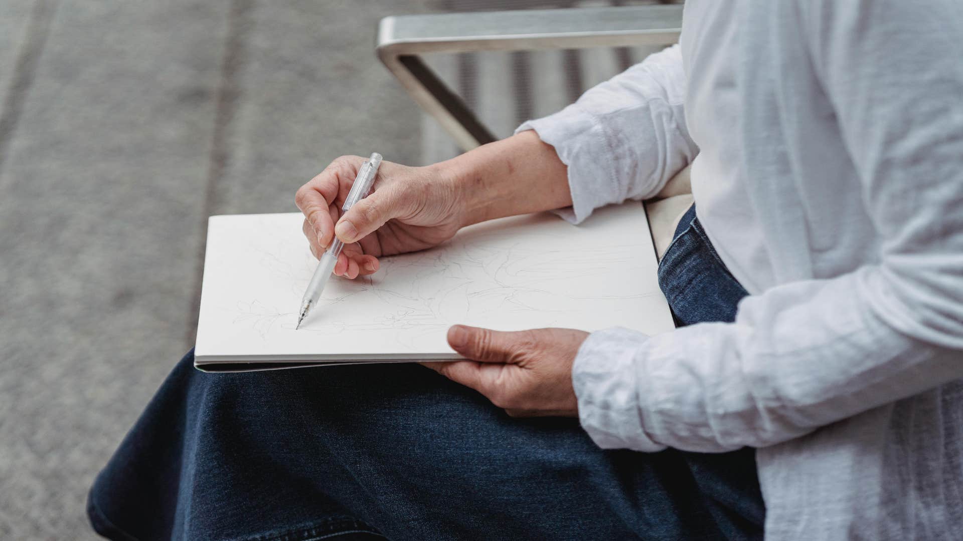 boomer pursuing a degree in the arts