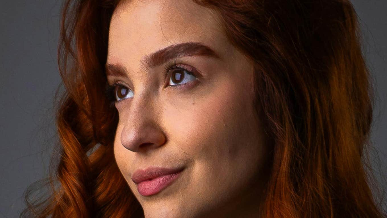 Woman has photographic mind.