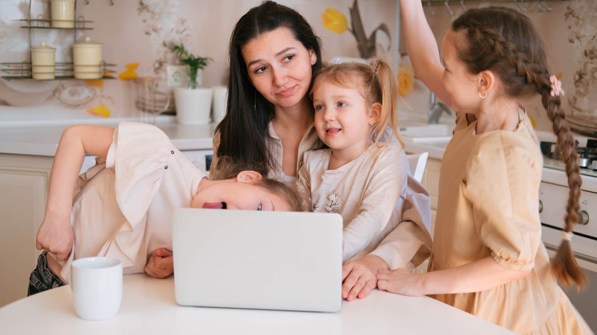working mom who feels guilty who needs the reminder to stop living according to the shoulds