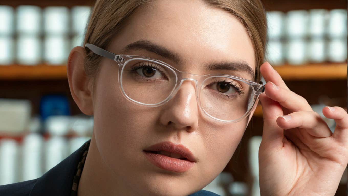 Woman is obsessed with perfection.