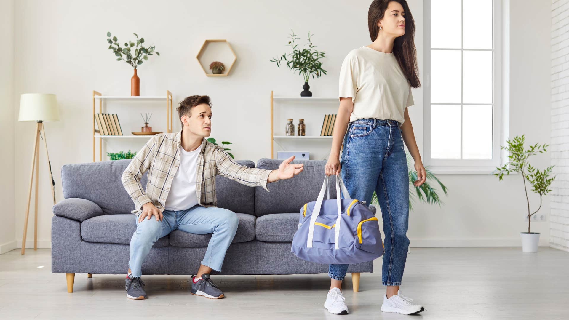 woman who will love man for the rest of his life as she is not afraid to walk away