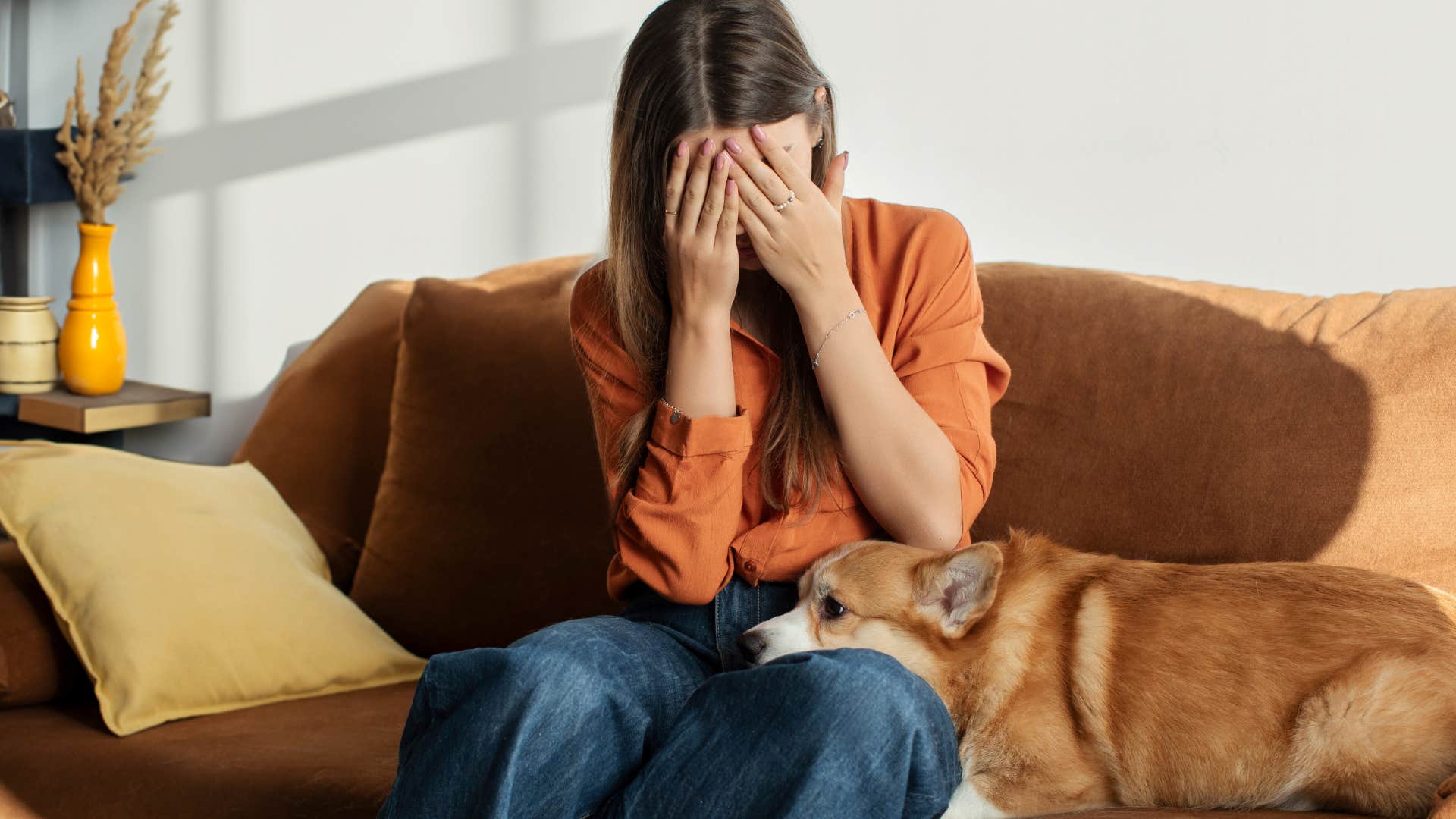 woman who might have a psychic gift as she is deeply emotional