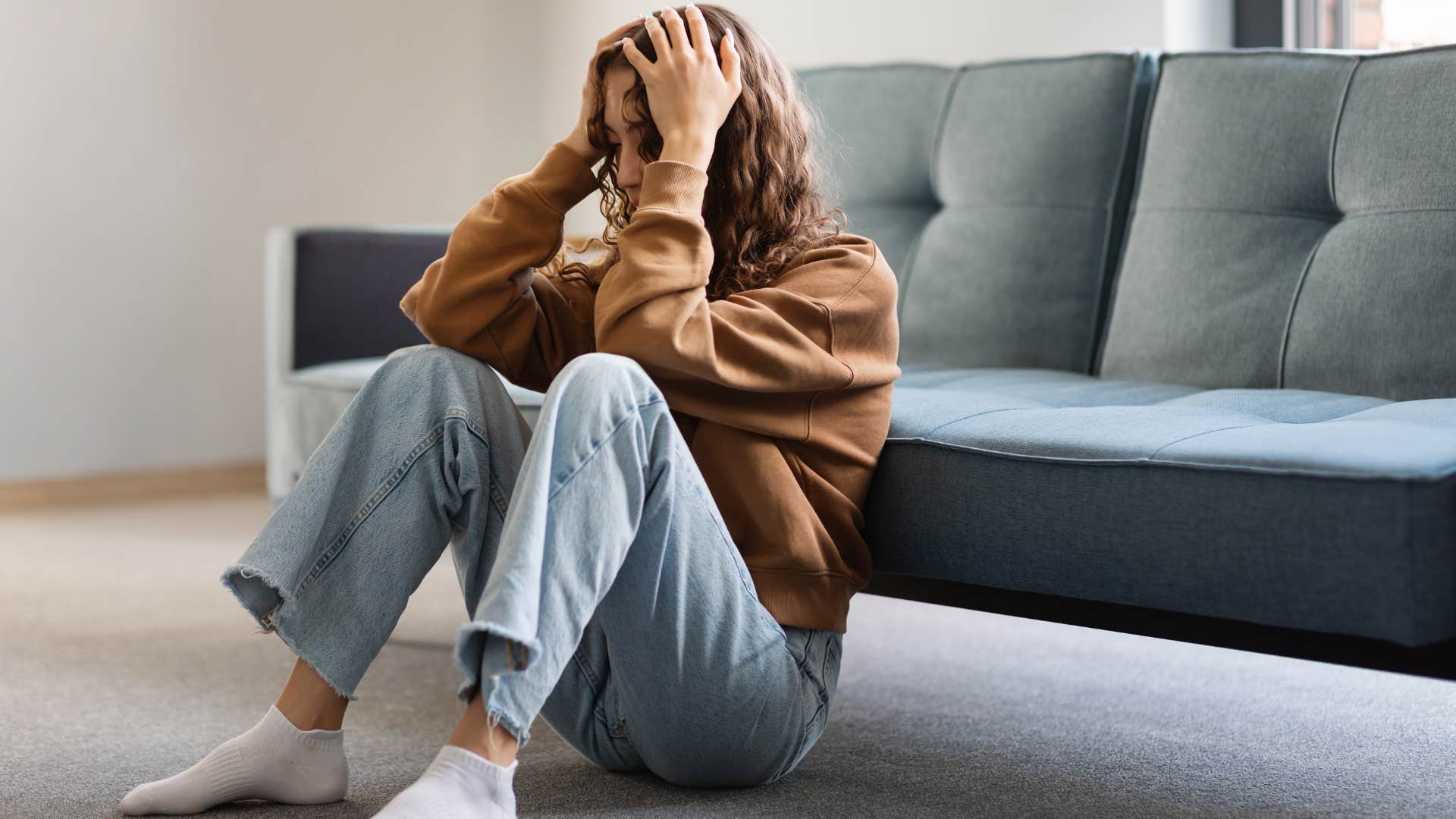 woman who might have a psychic gift as she has unstable moods