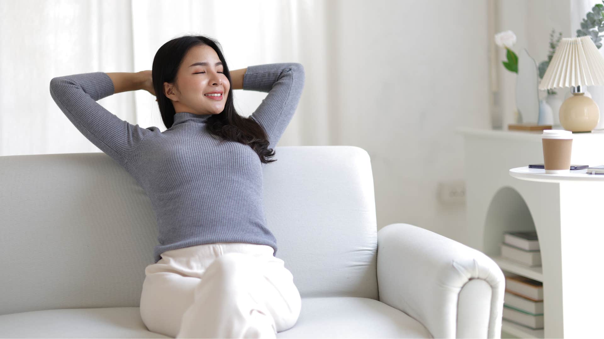 woman with a psychic gift as she loves being alone