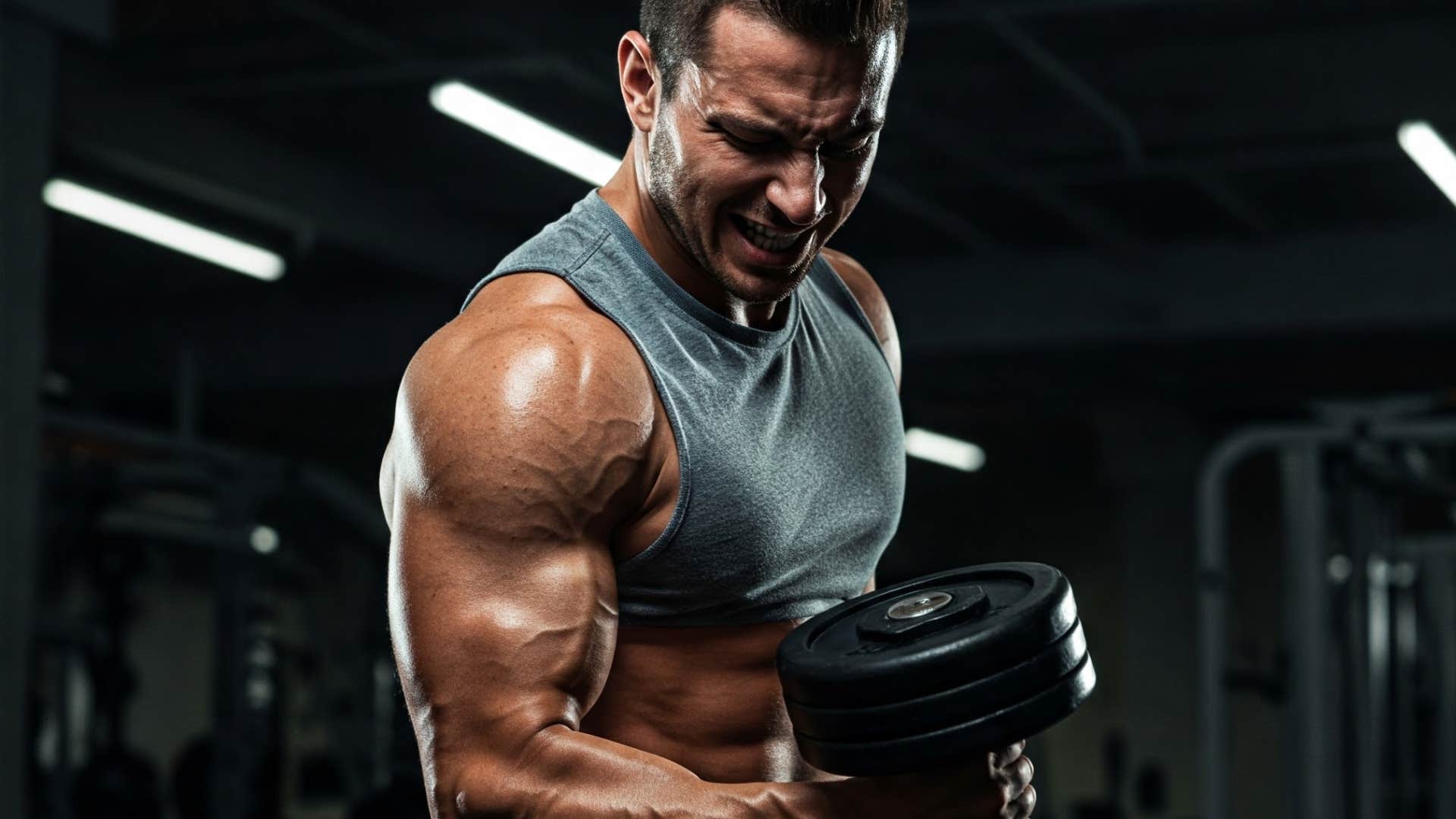 man who has an adonis complex and uses steroids