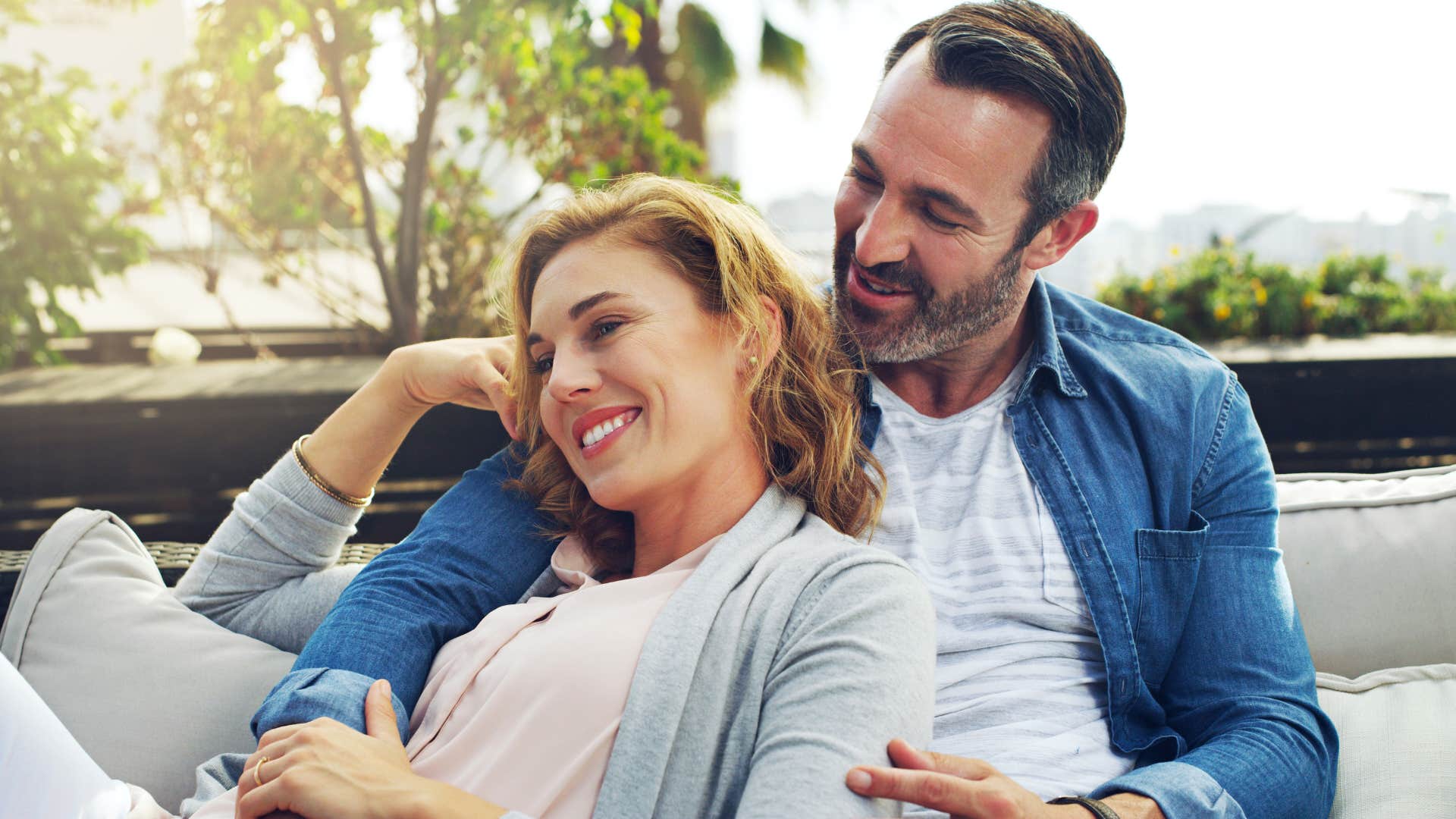 couple who aren't boring and blah as they stay in the moment