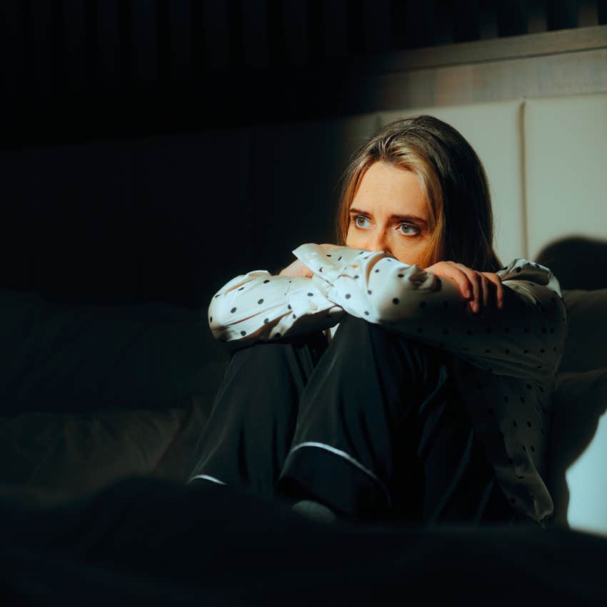 woman who is naturally big-hearted as she has a fragile heart