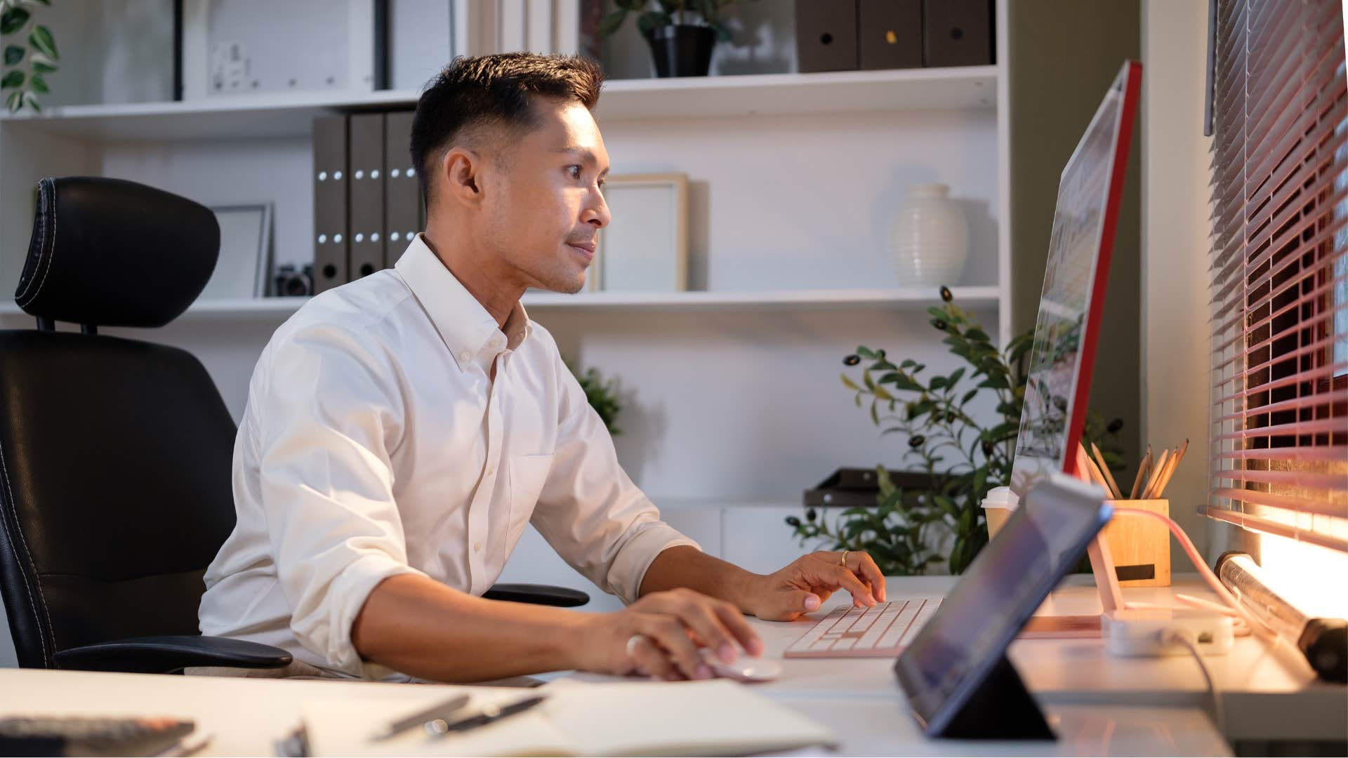 man who is naturally a high achiever and unreasonably focused