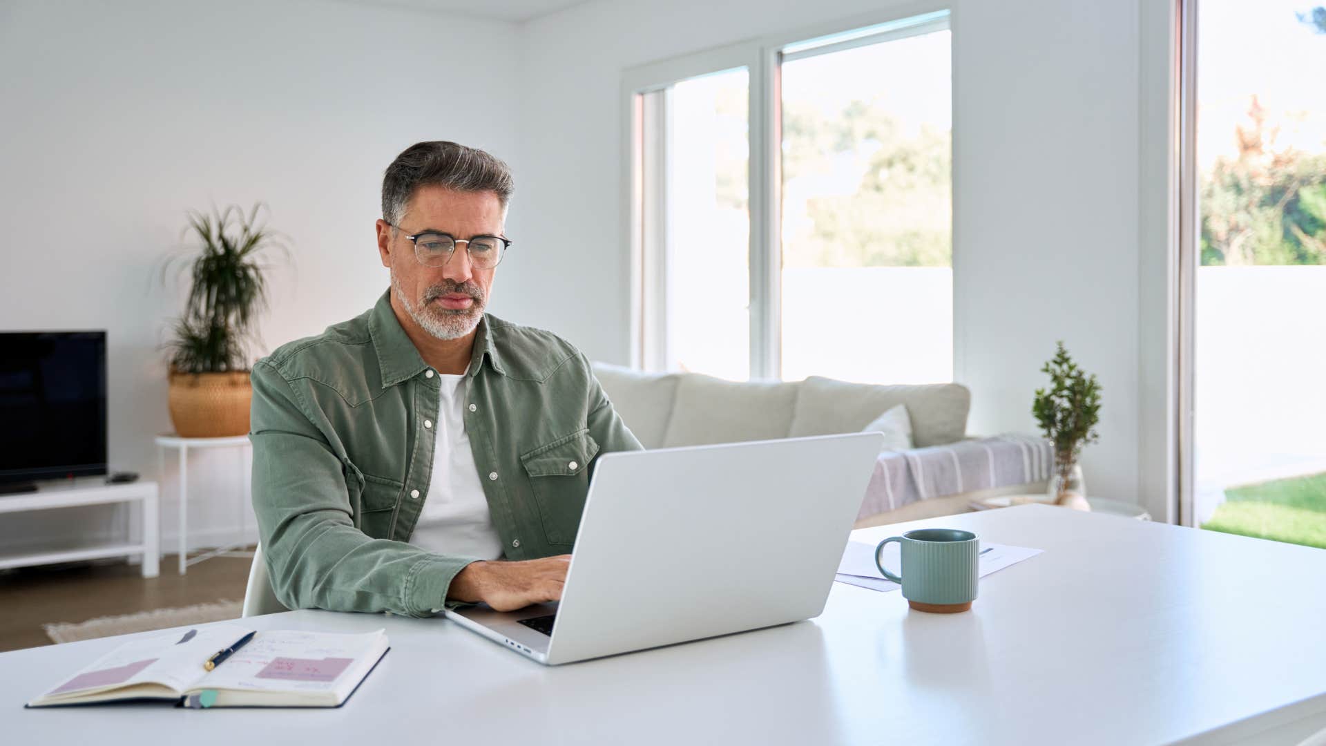 man who is a naturally high achiever as he works when others are chilling