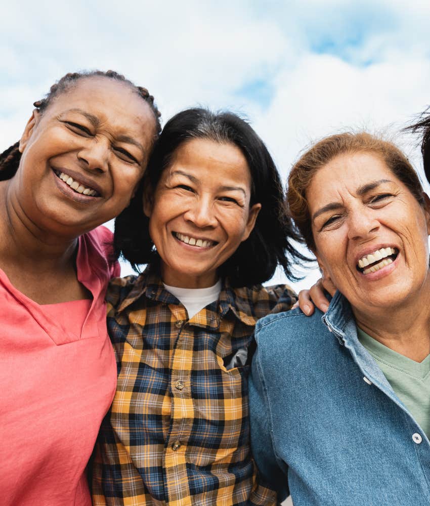 Strong women ageing gracefully