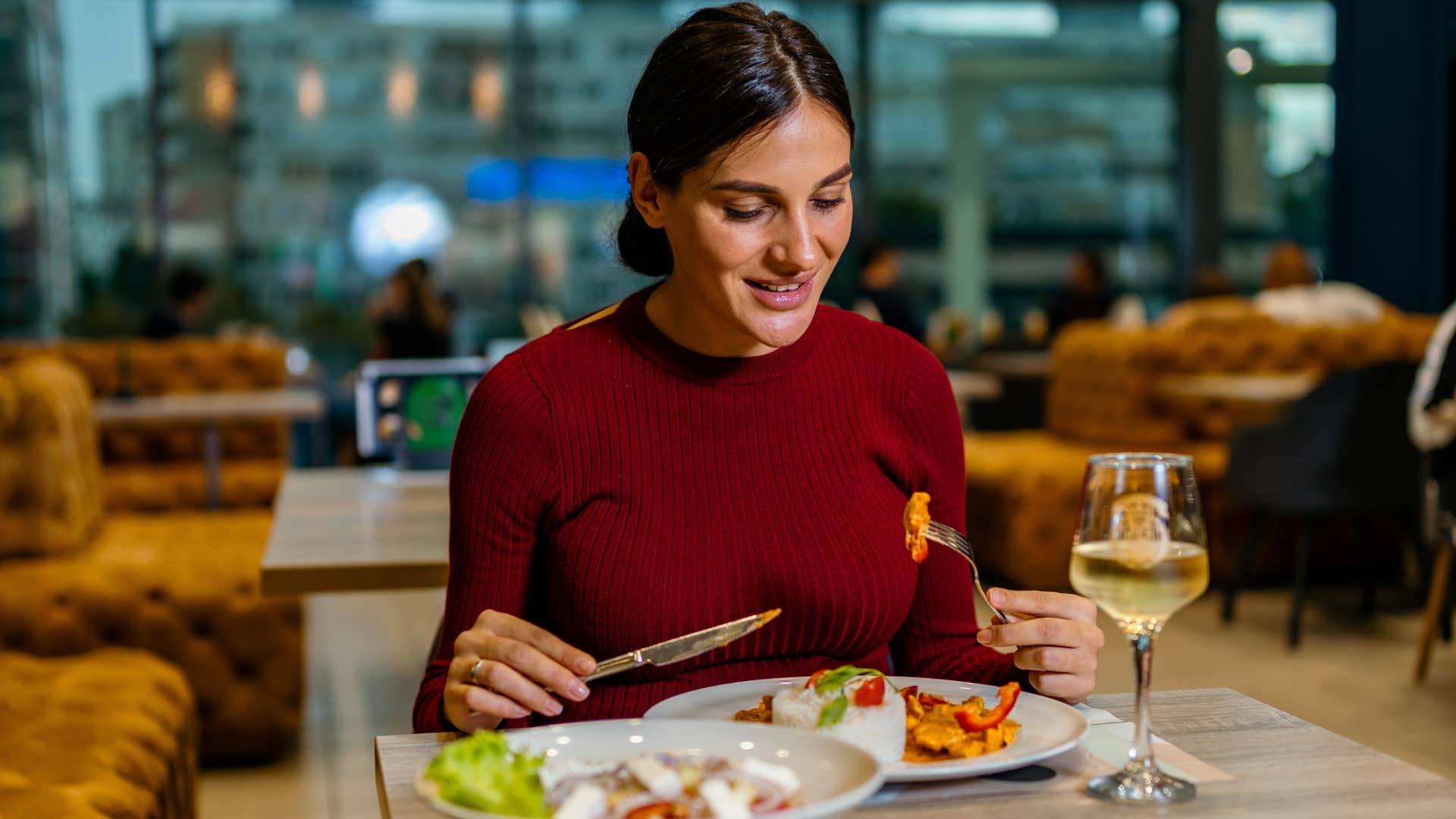 Person knows how diet effects feeling their best