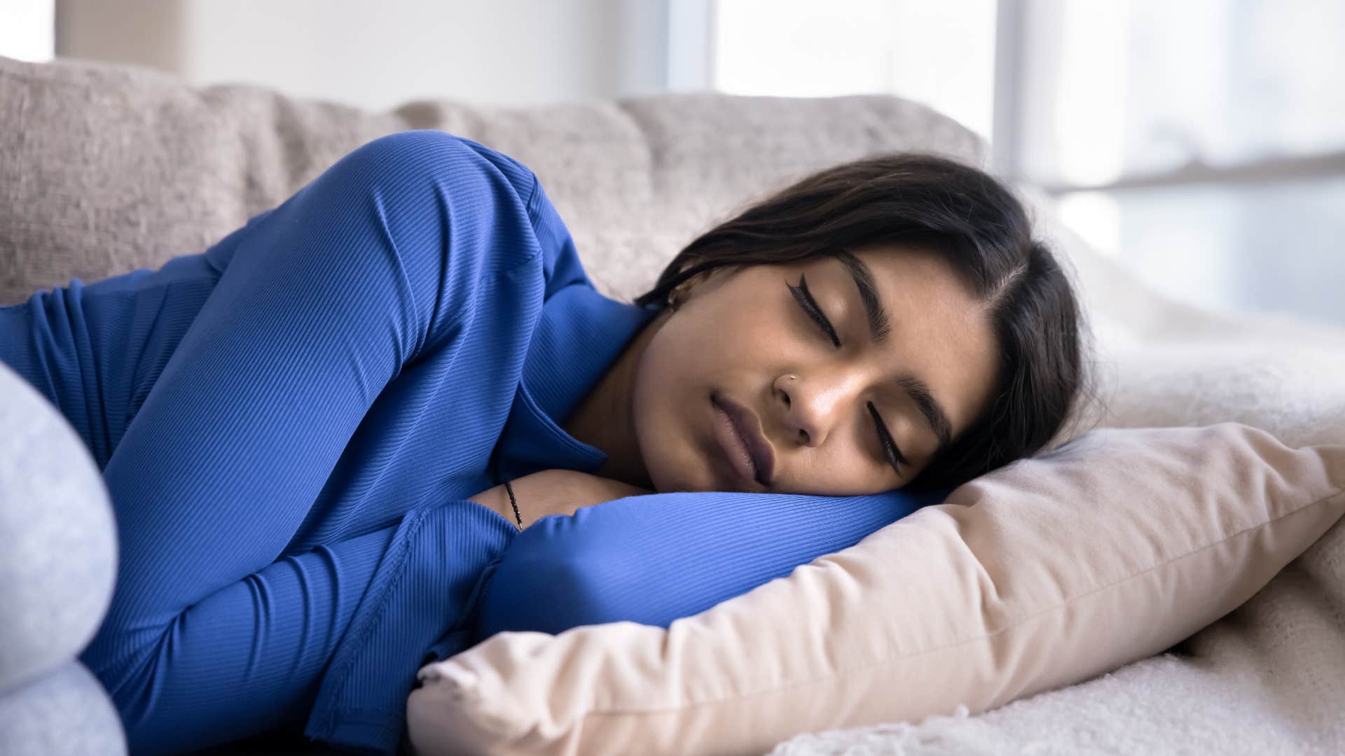 Person sleeps to feel their best